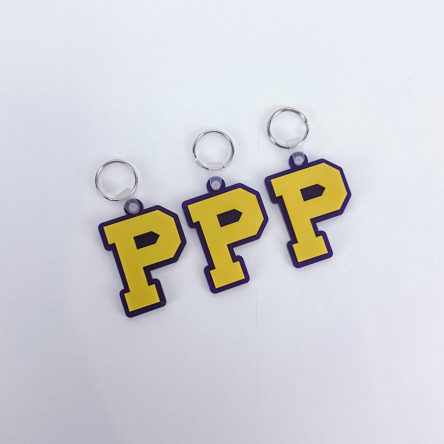 P - School Spirit Acrylic Keychain