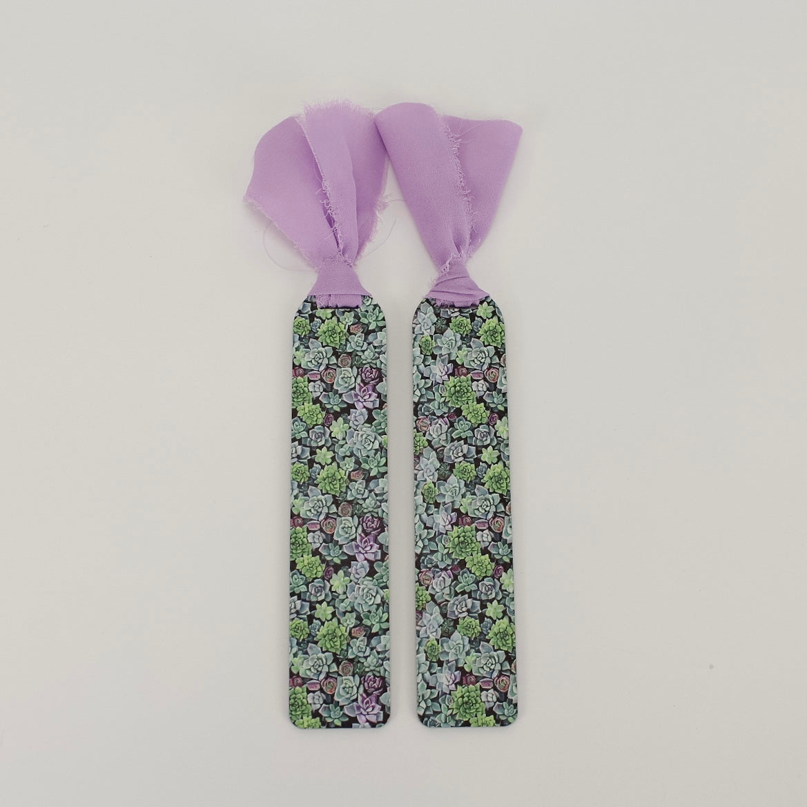 Succulents - Printed Bookmark