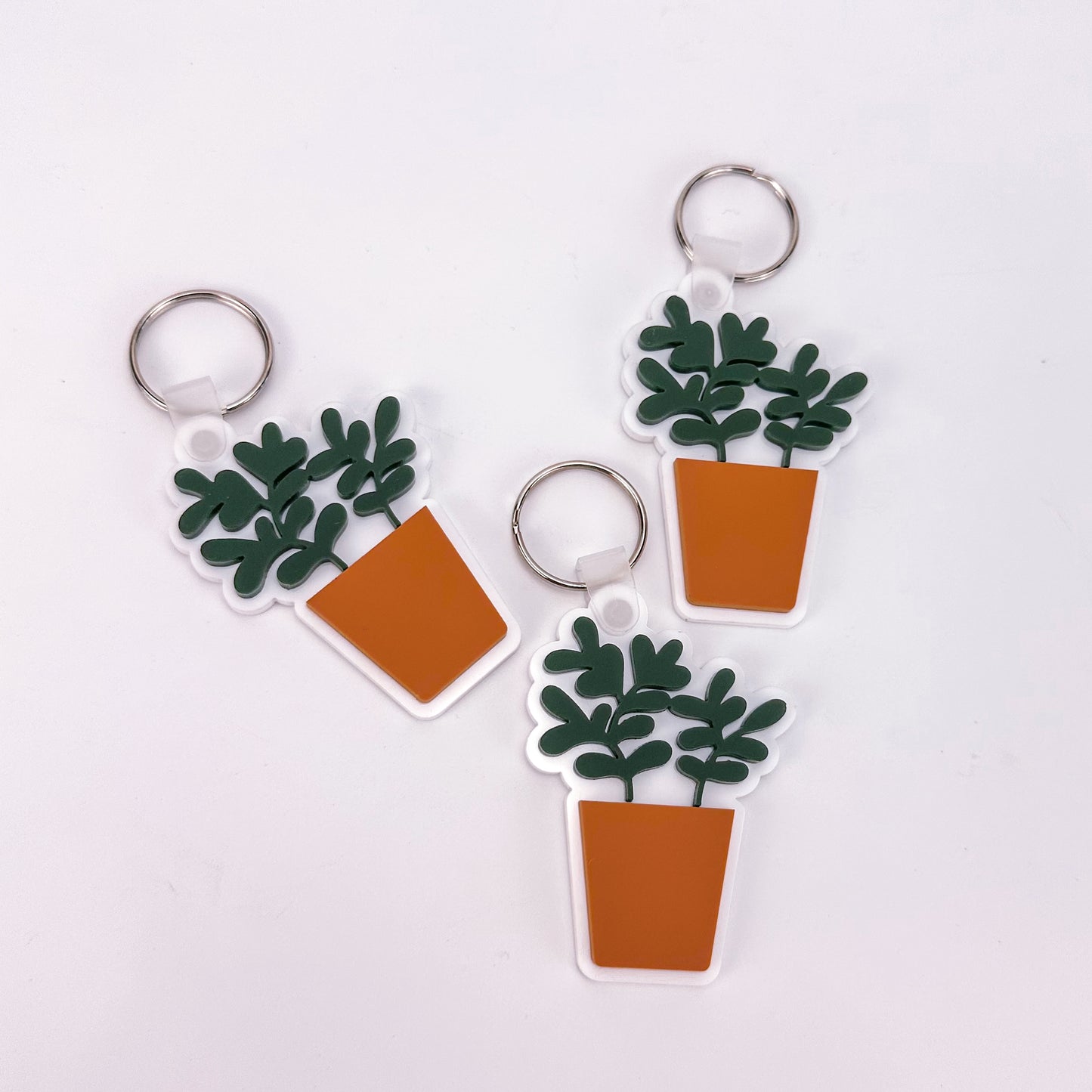 Jade Plant - Keychain
