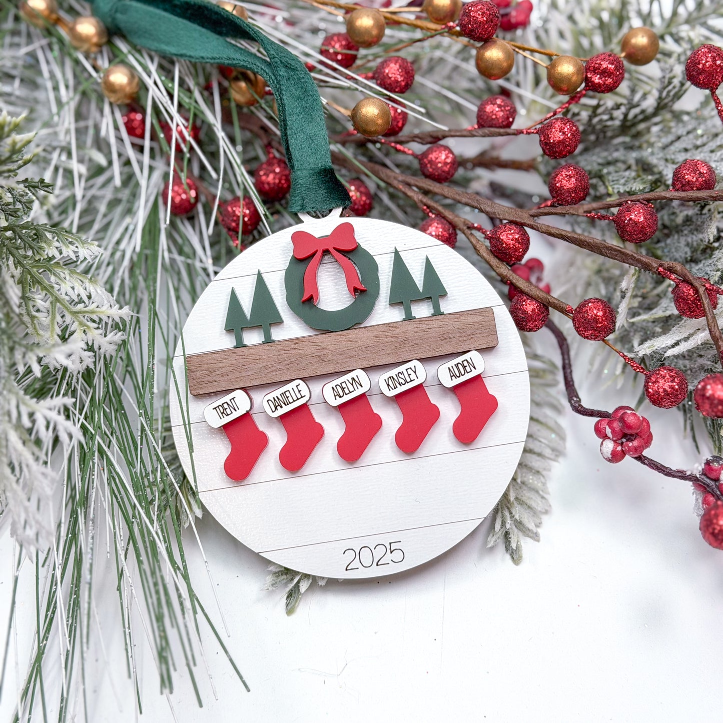 Mantle Family Ornament