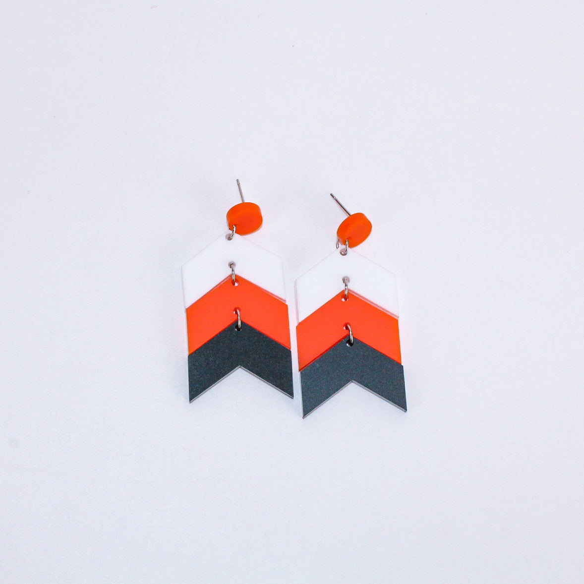 W/O/B - Chevron SS Dangles