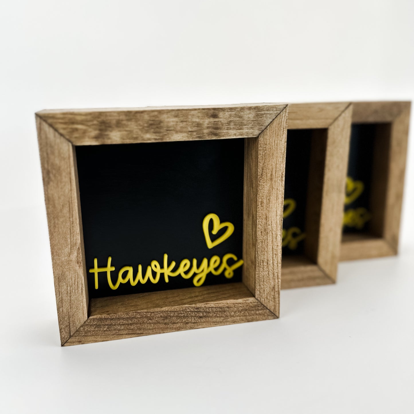 Hawkeyes - 6" SS Square Sign