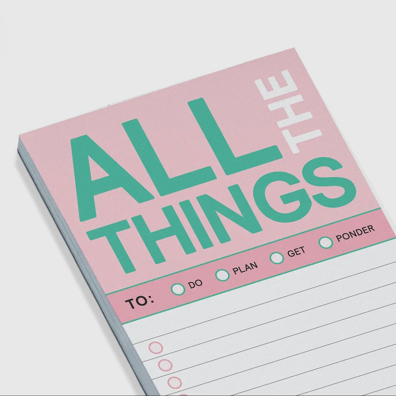 All the Things - Make A List Pad