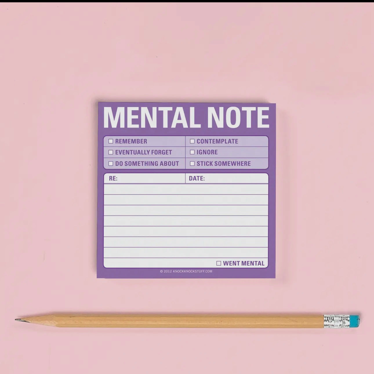 Mental Note - Sticky Note