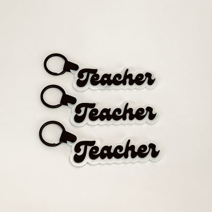 Teacher - Acrylic Keychain