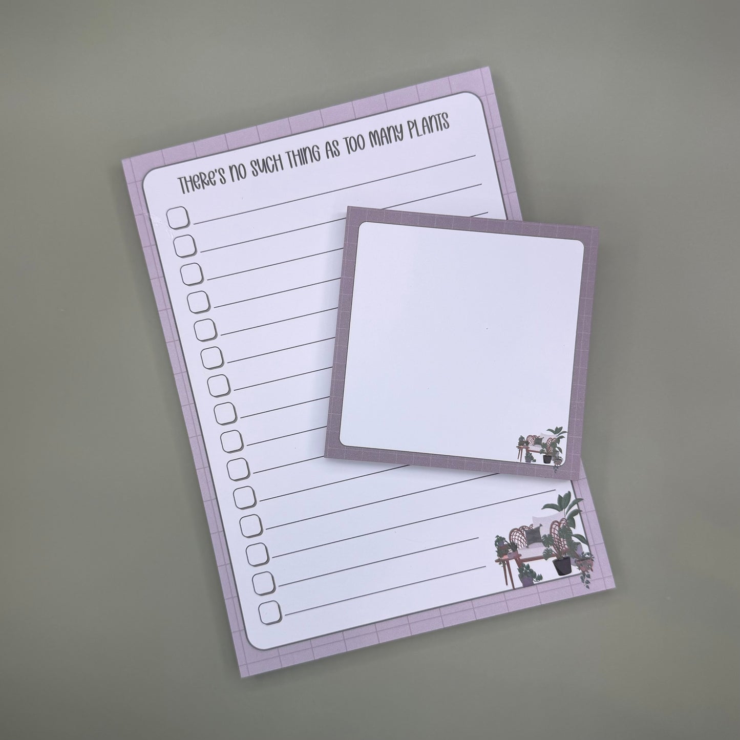 Too Many Plants - Notepad