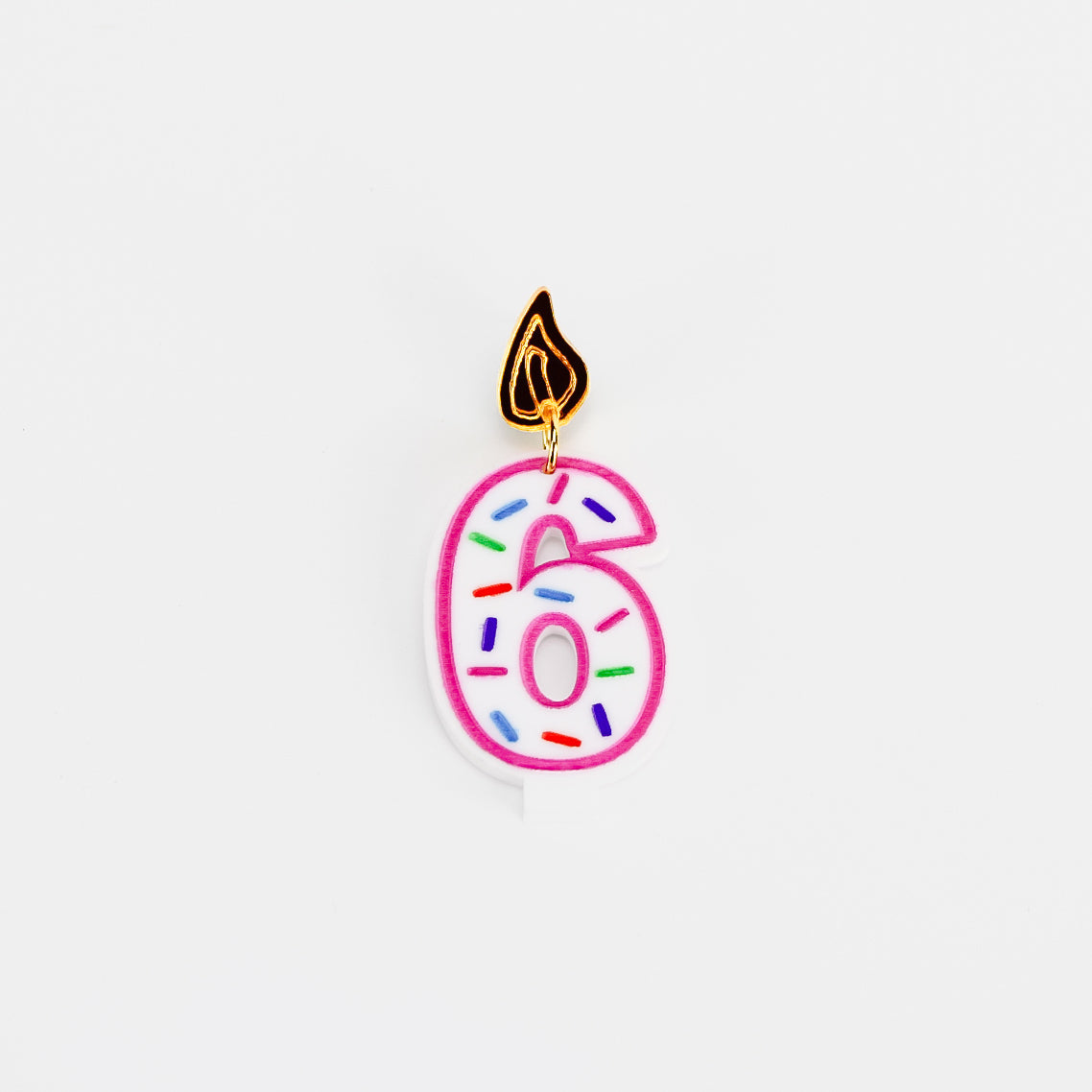 Birthday Candle Earrings