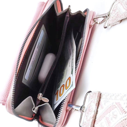 Crossbody Wallet - Pink