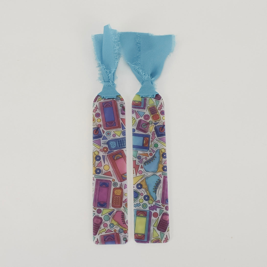 80s Retro - Printed Bookmark