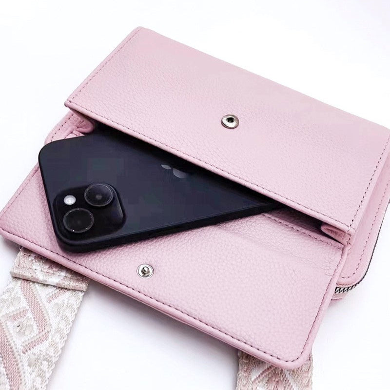 Crossbody Wallet - Pink