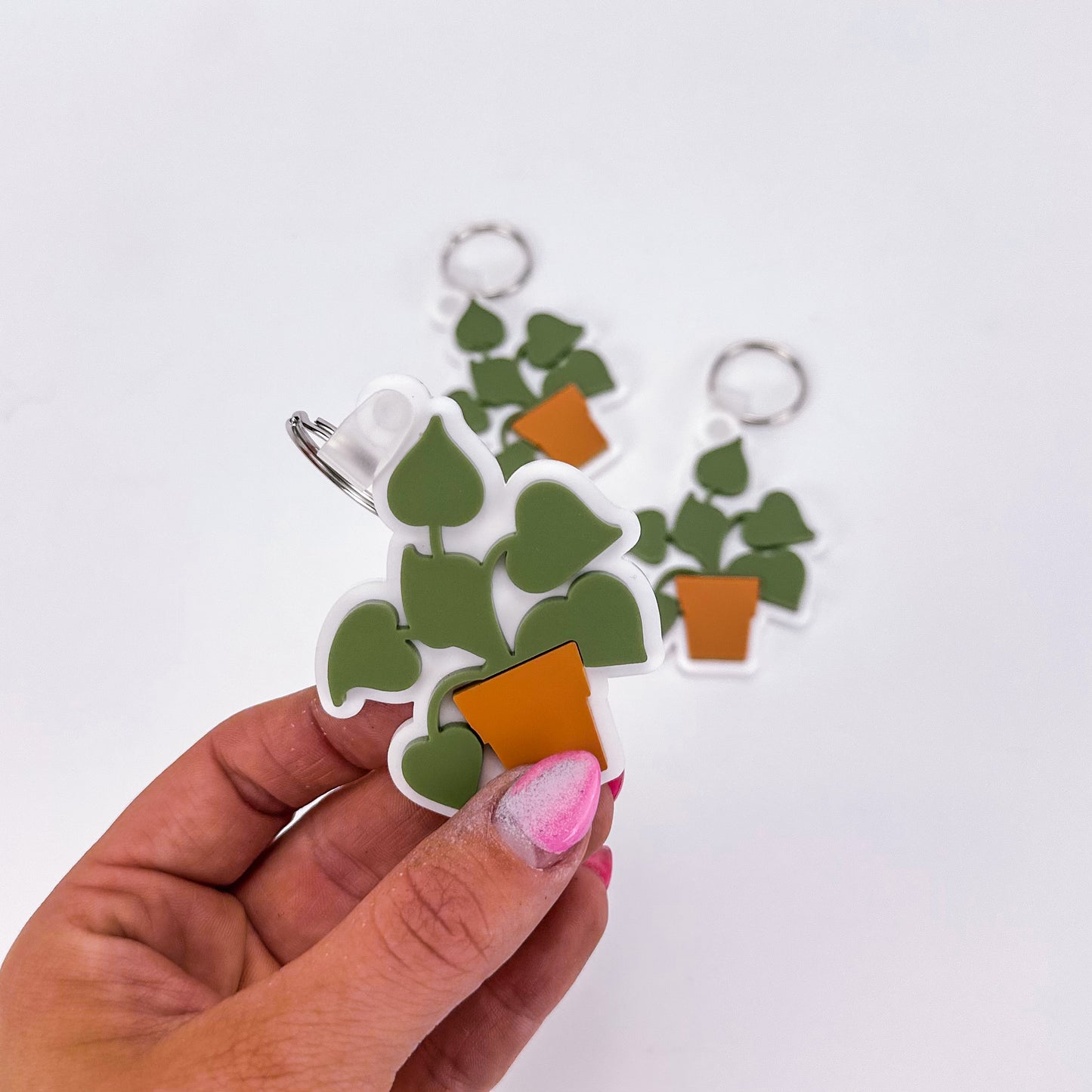 Pothos Plant - Keychain