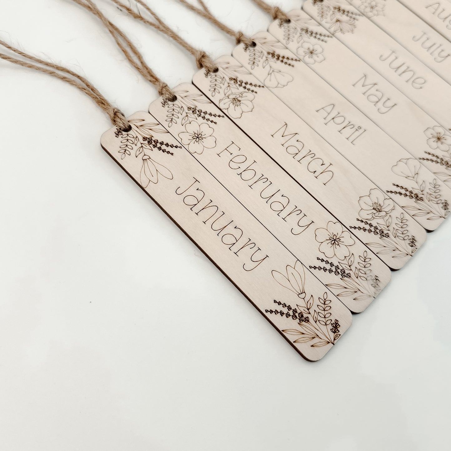 January Birthflower - Bookmark