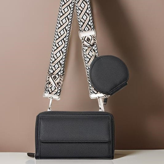 Crossbody Wallet - Black