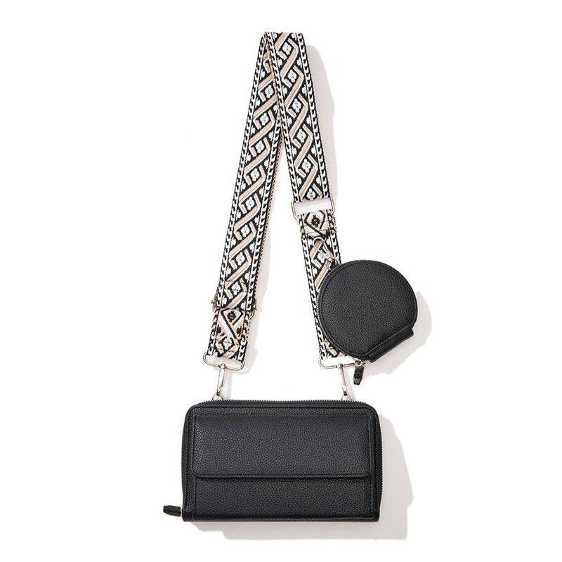 Crossbody Wallet - Black