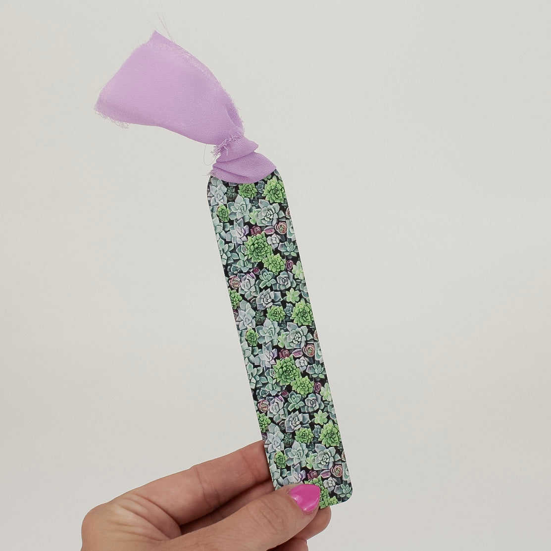 Succulents - Printed Bookmark
