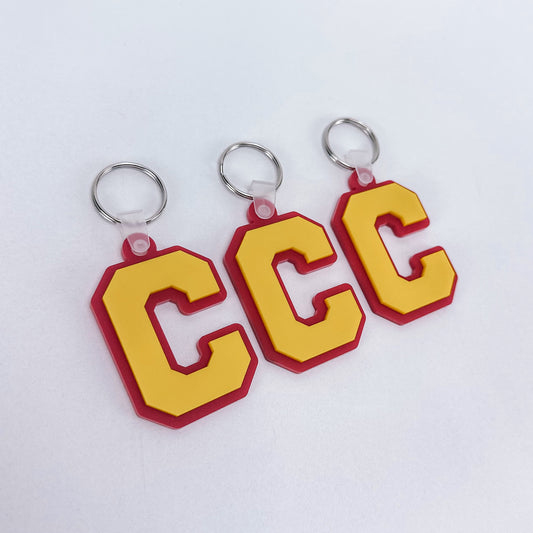 C - School Spirit Acrylic Keychain