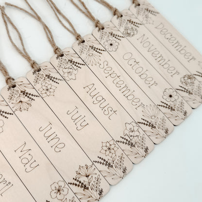 August Birthflower - Bookmark