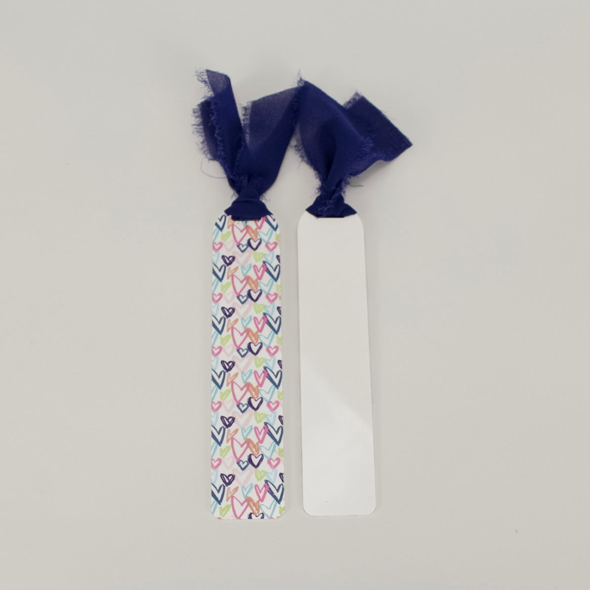 Hand-drawn Hearts - Printed Bookmark