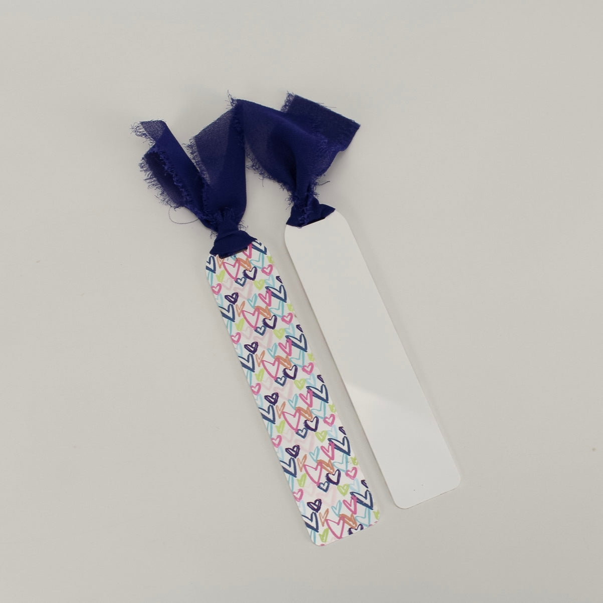 Hand-drawn Hearts - Printed Bookmark