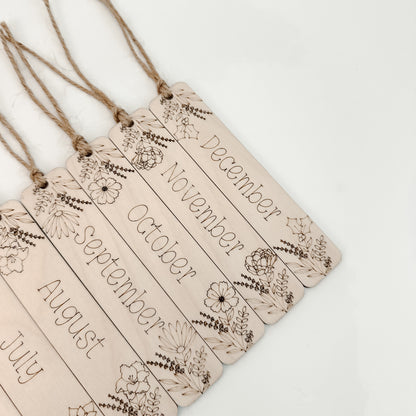 November Birthflower - Bookmark