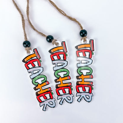 Teacher Mirror Adornment