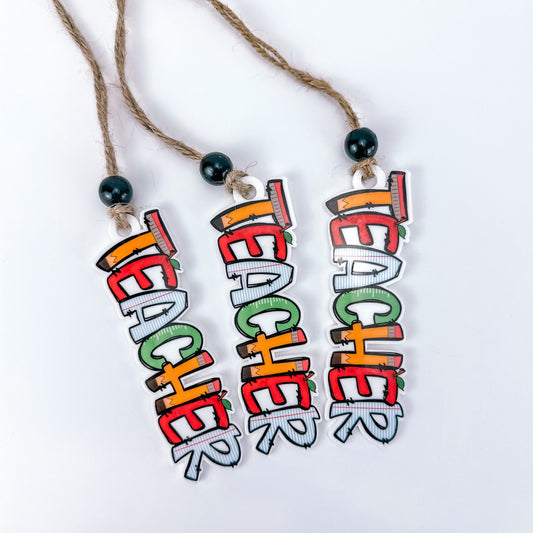 Teacher Mirror Adornment