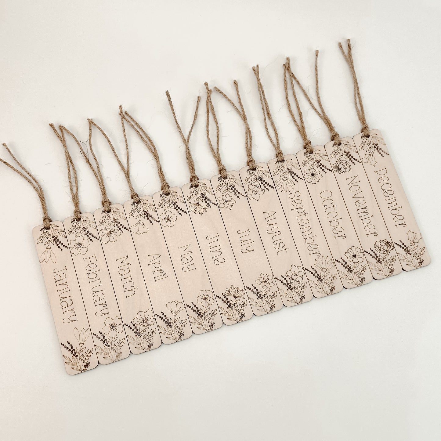 January Birthflower - Bookmark