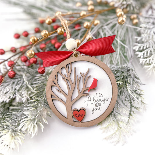 Cardinal Memory Ornament