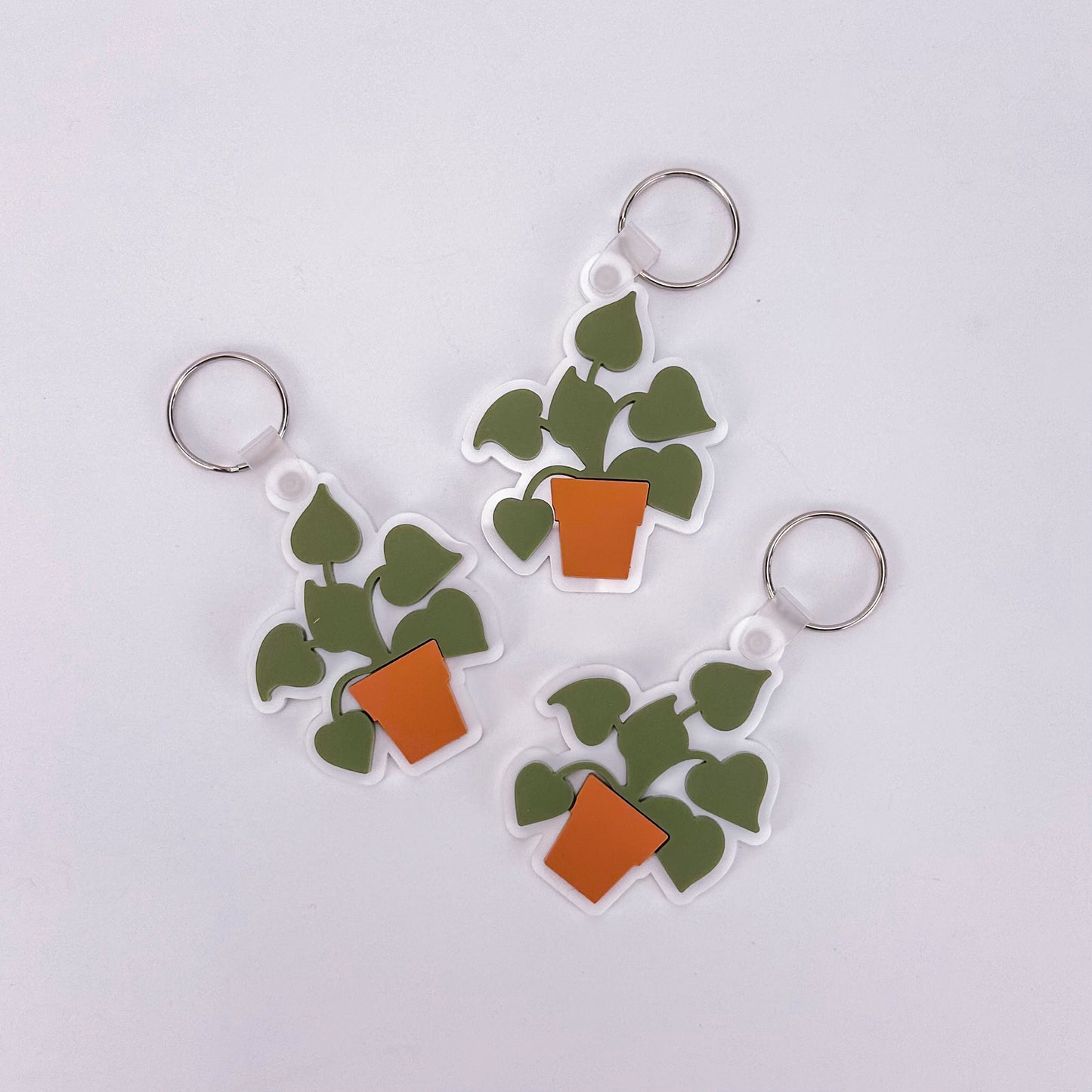 Pothos Plant - Keychain