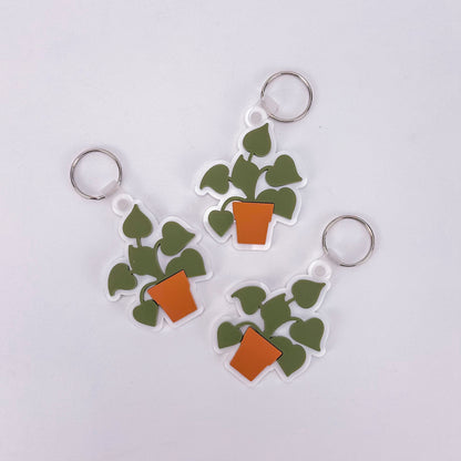Pothos Plant - Keychain