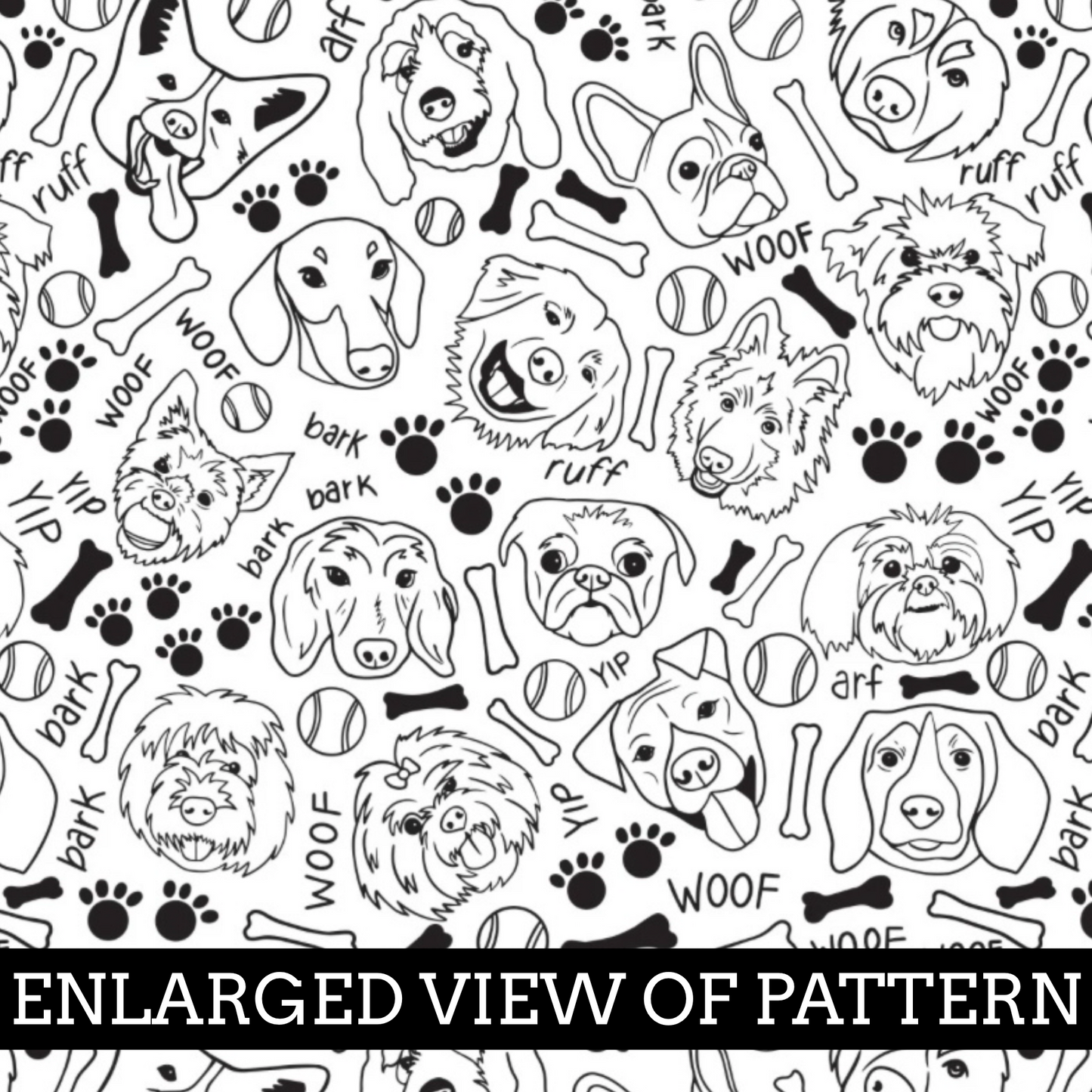 Dogs - Printed Bookmark