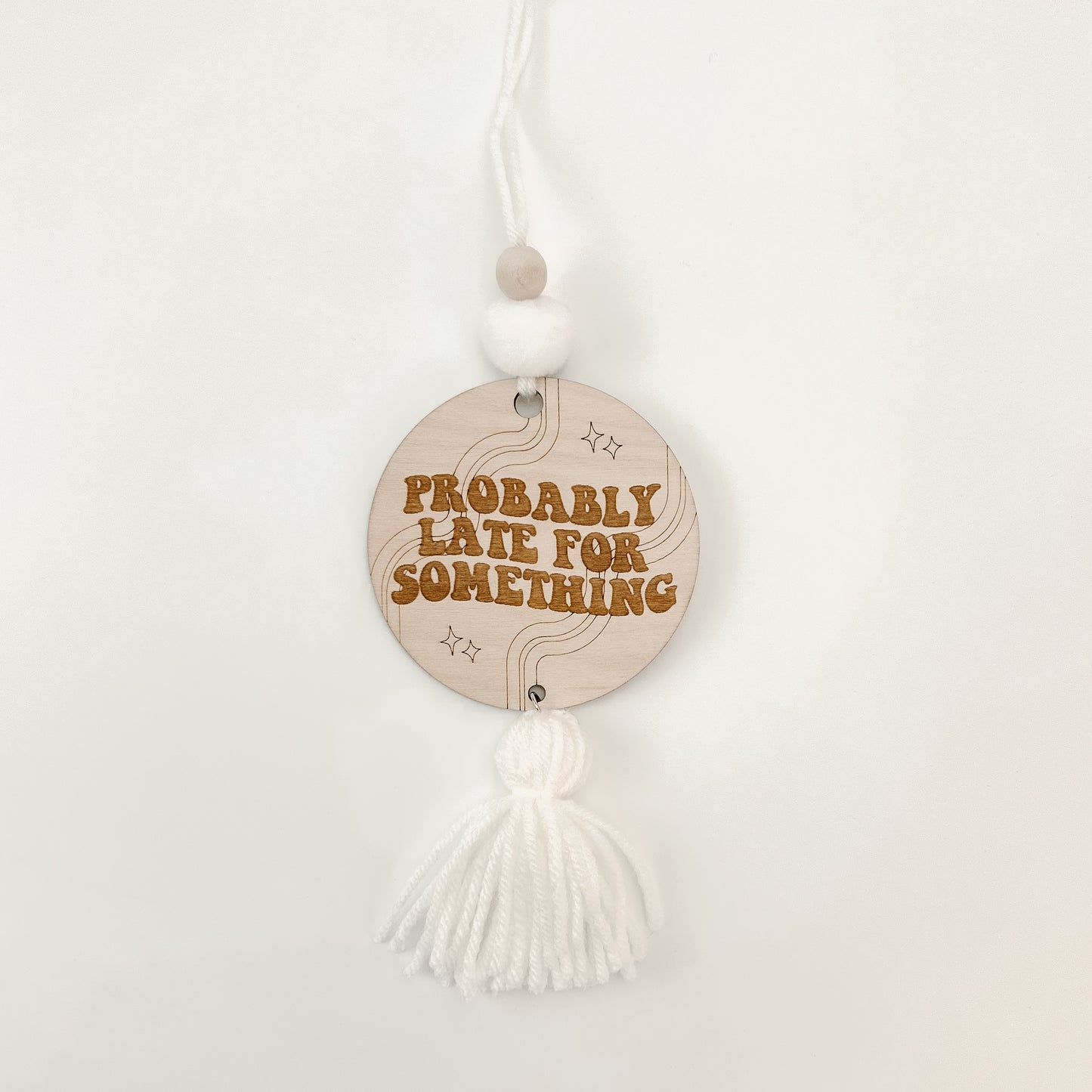 Probably Late - Mirror Adornment