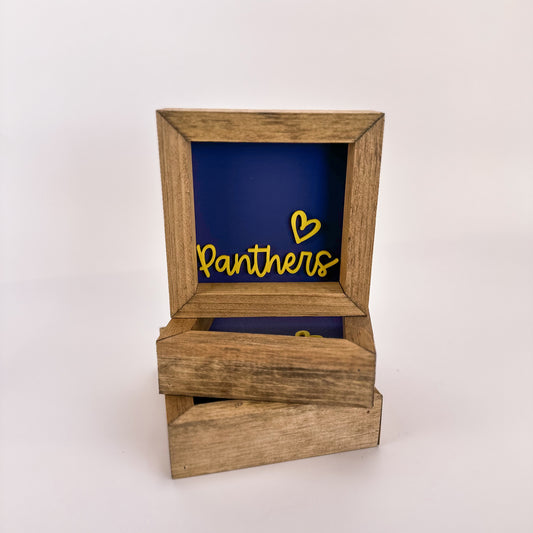 Panthers - 6" SS Square Sign