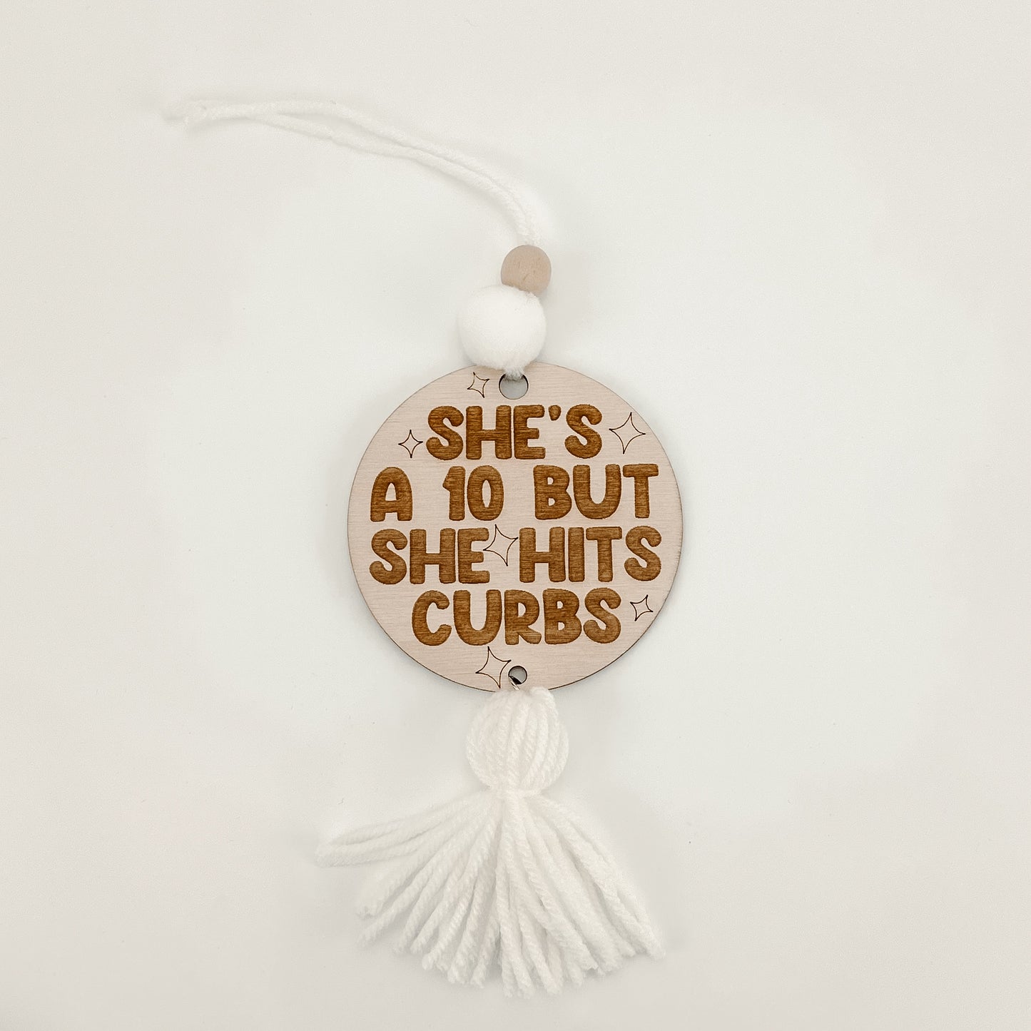 Hits Curbs - Mirror Adornment