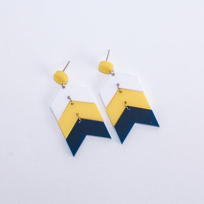 W/Y/N - Chevron SS Dangles