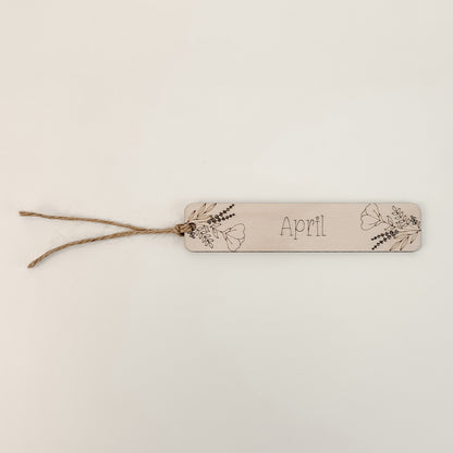 April Birthflower - Bookmark