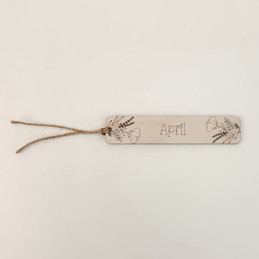 April Birthflower - Bookmark