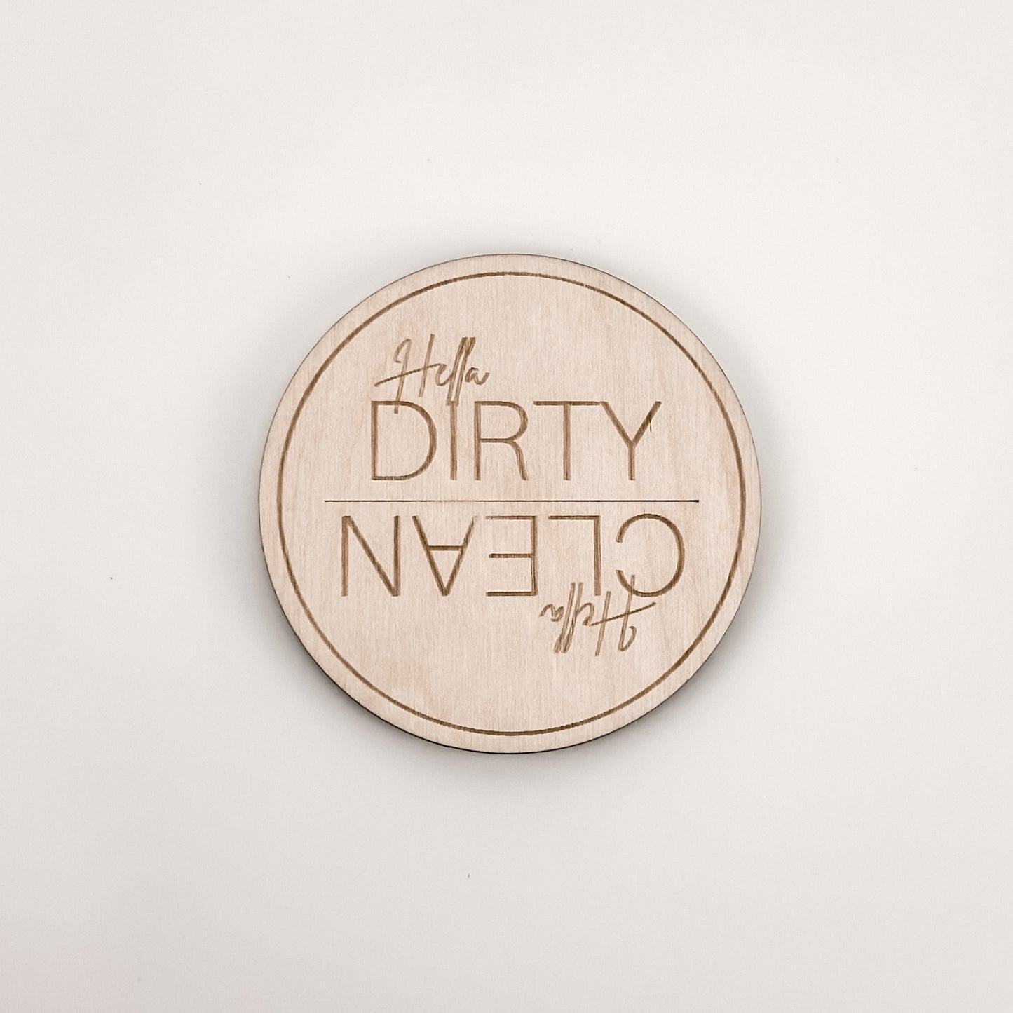 Hella Clean | Dirty - Dishwasher Magnet