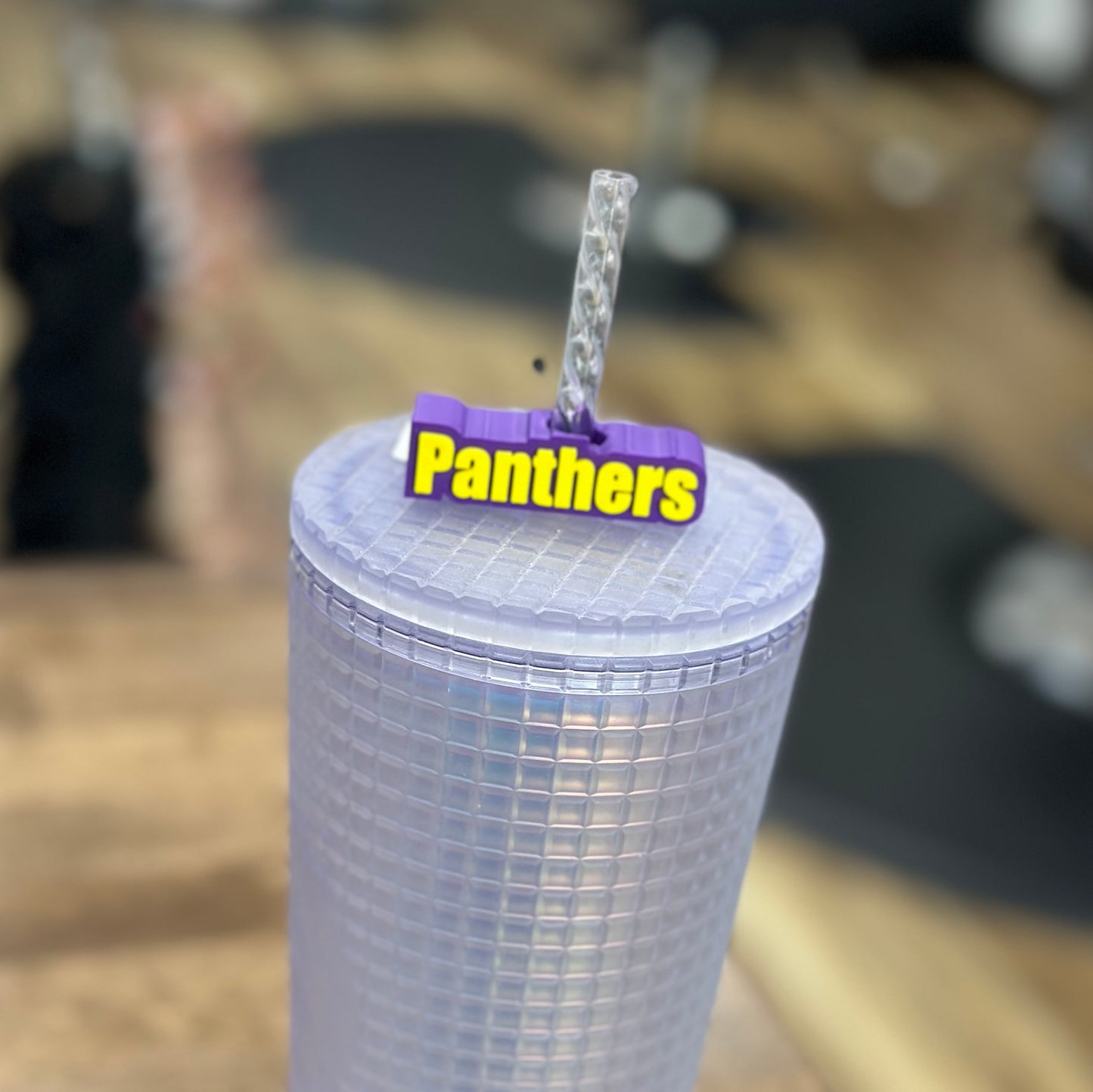 Panthers - Straw Topper