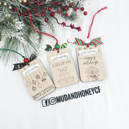 Merry Christmas - Gift Card Holder