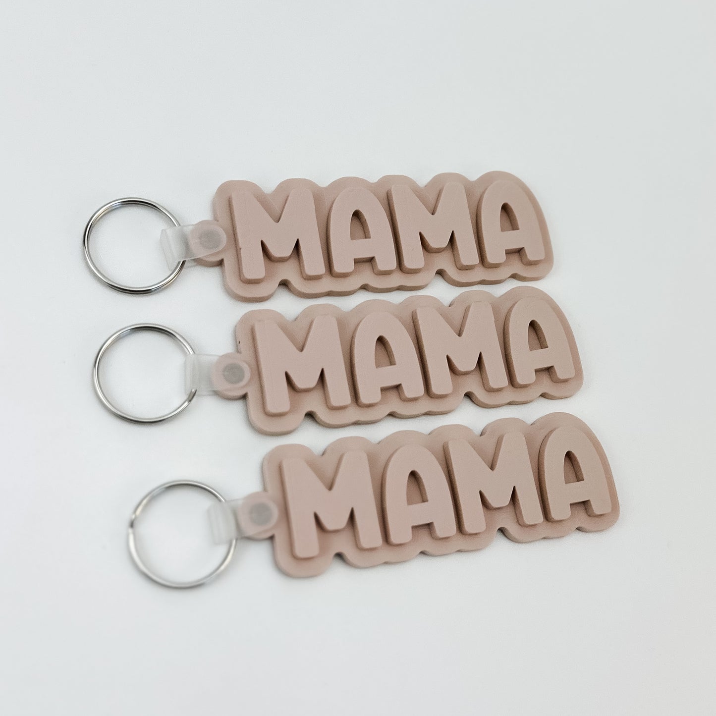 MAMA - Acrylic Solid Color Keychain
