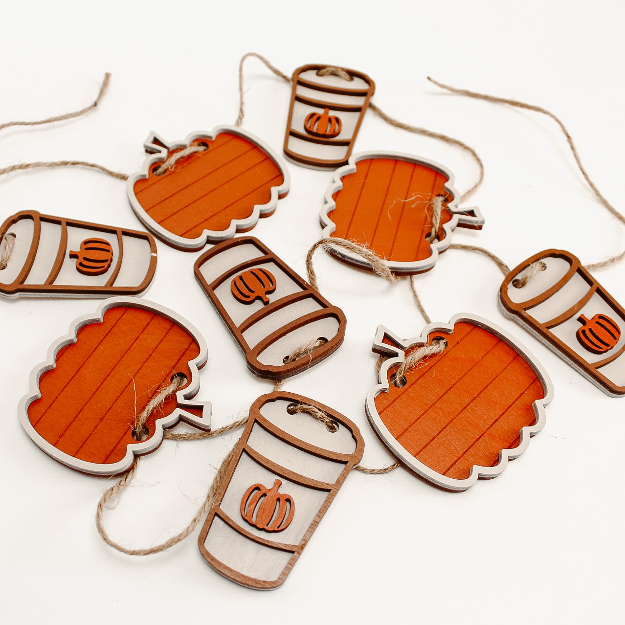 Pumpkin Latte Garland