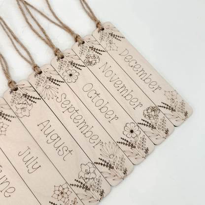 October Birthflower - Bookmark