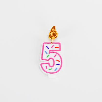 Birthday Candle Earrings