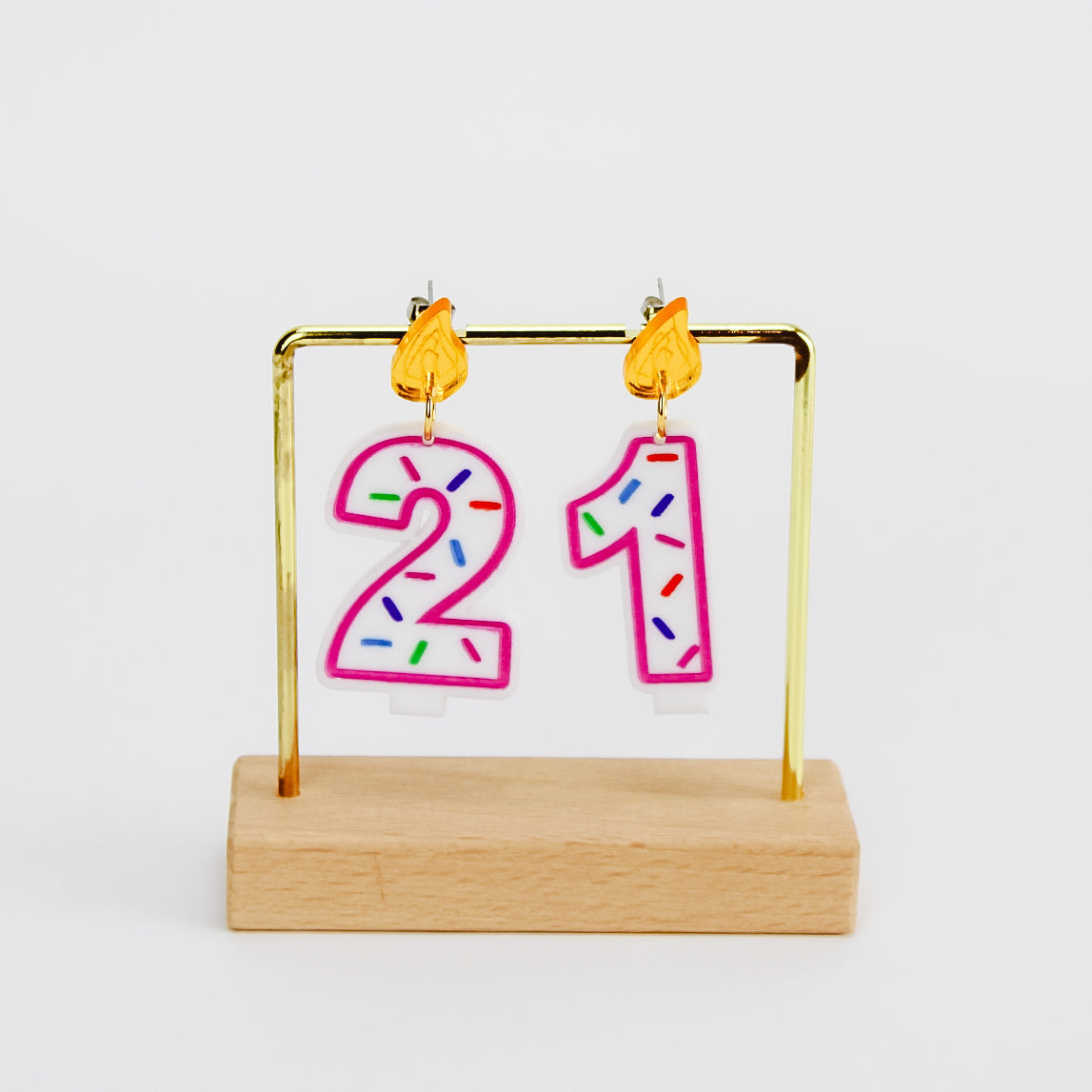 Birthday Candle Earrings