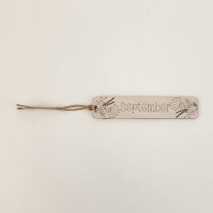 September Birthflower - Bookmark