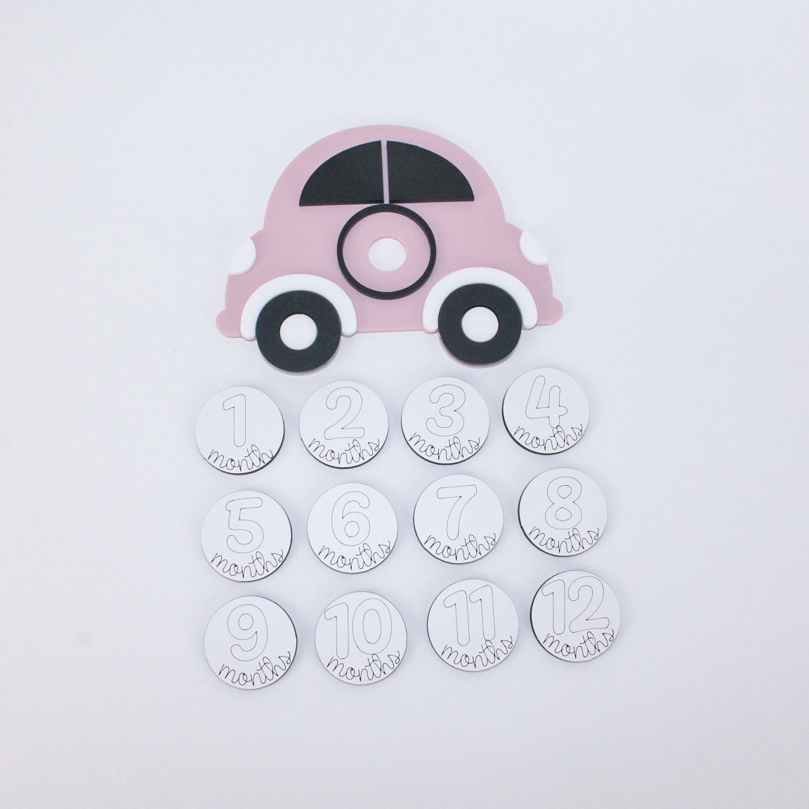 Beep Beep Baby Monthly Markers