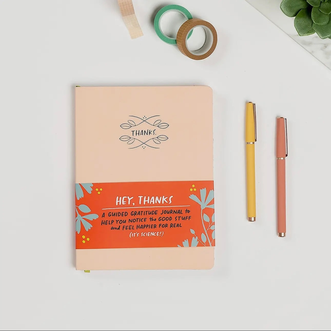Hey Thanks: A Guided Gratitude Journal
