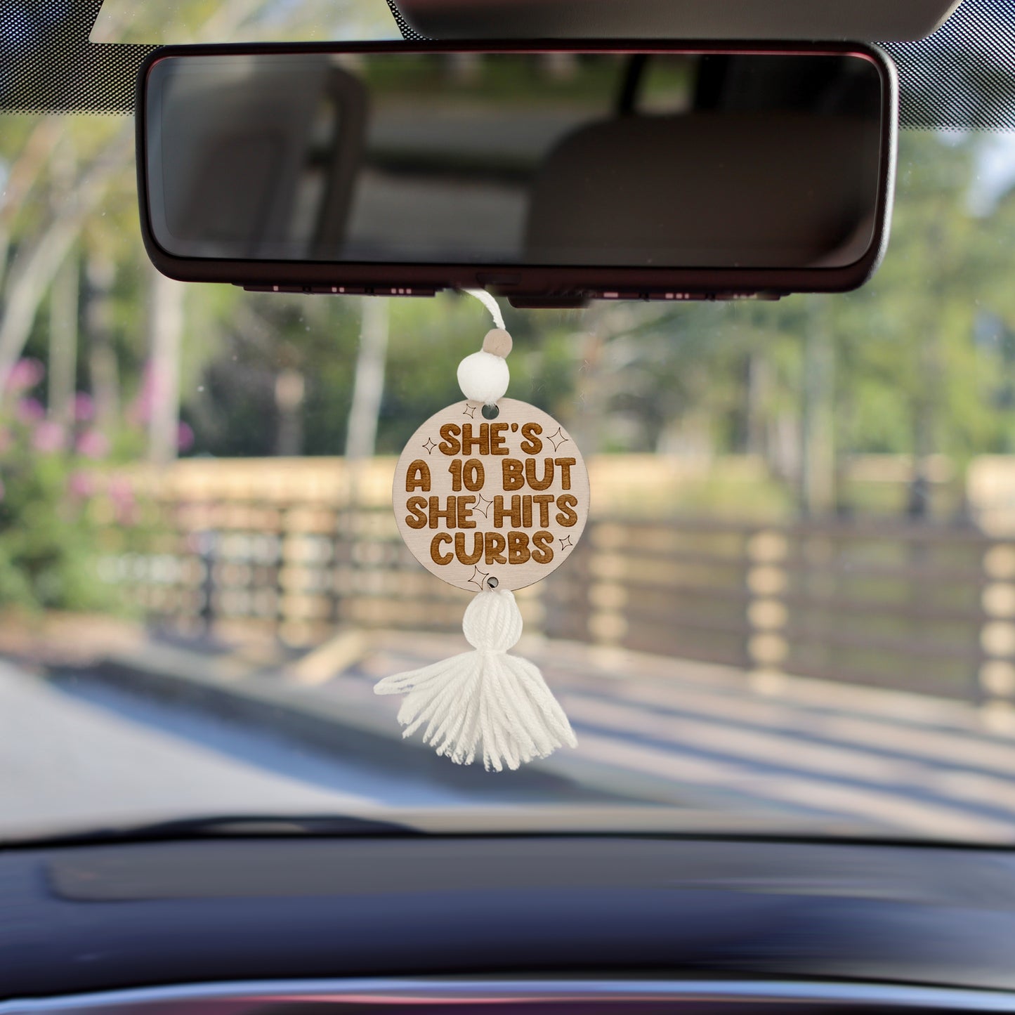 Hits Curbs - Mirror Adornment