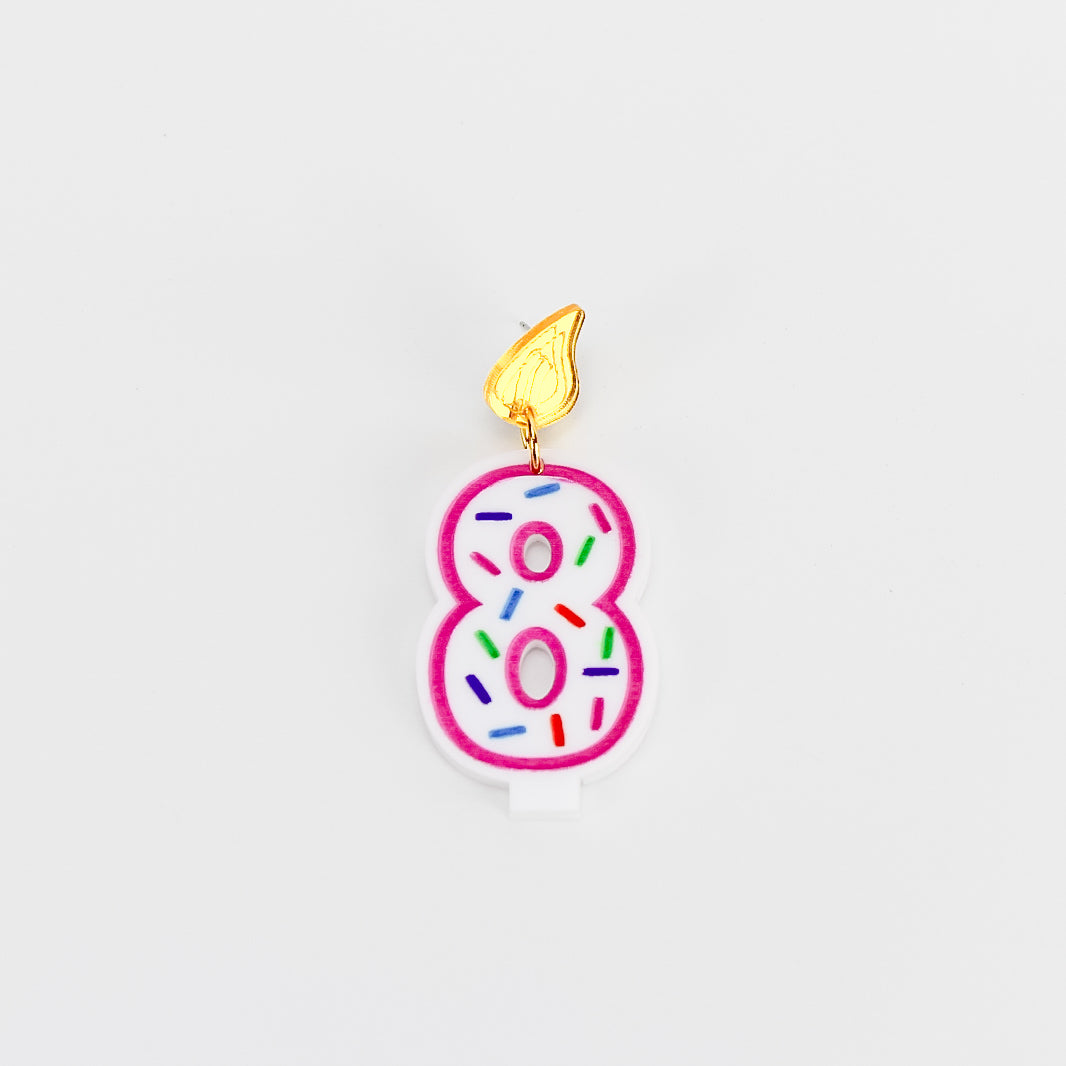 Birthday Candle Earrings